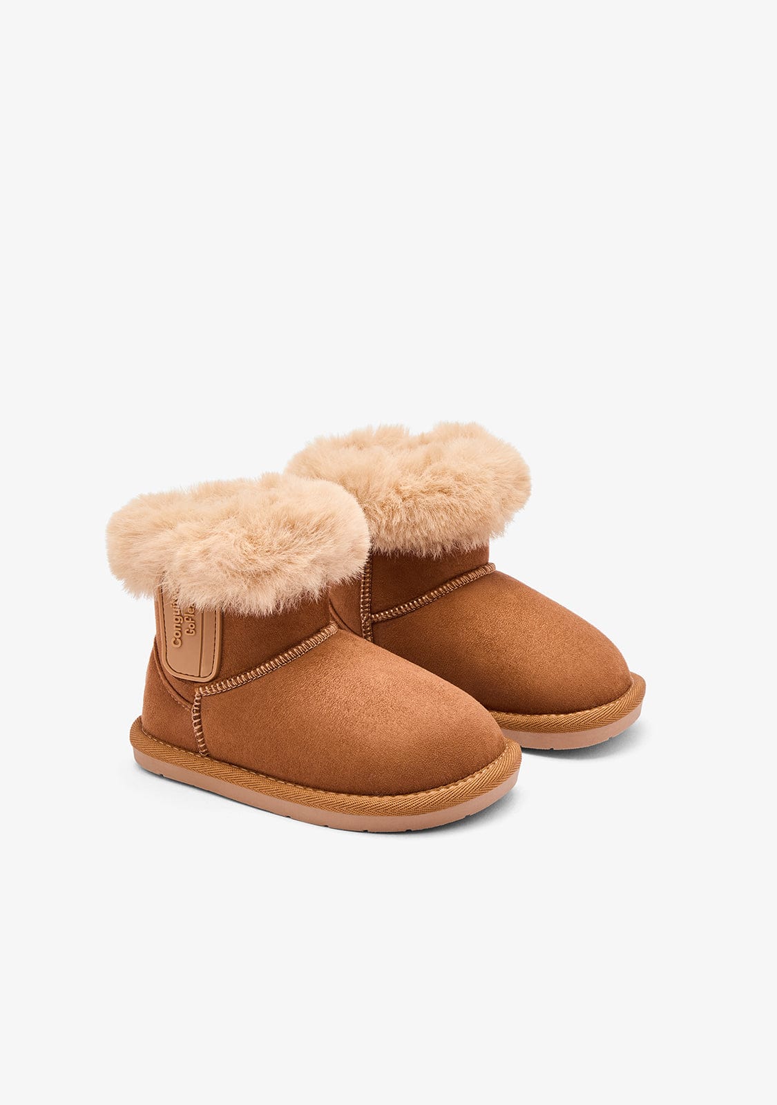 Tan Goflex Barefoot Fur Water Repellent Australian Boots - Image 2