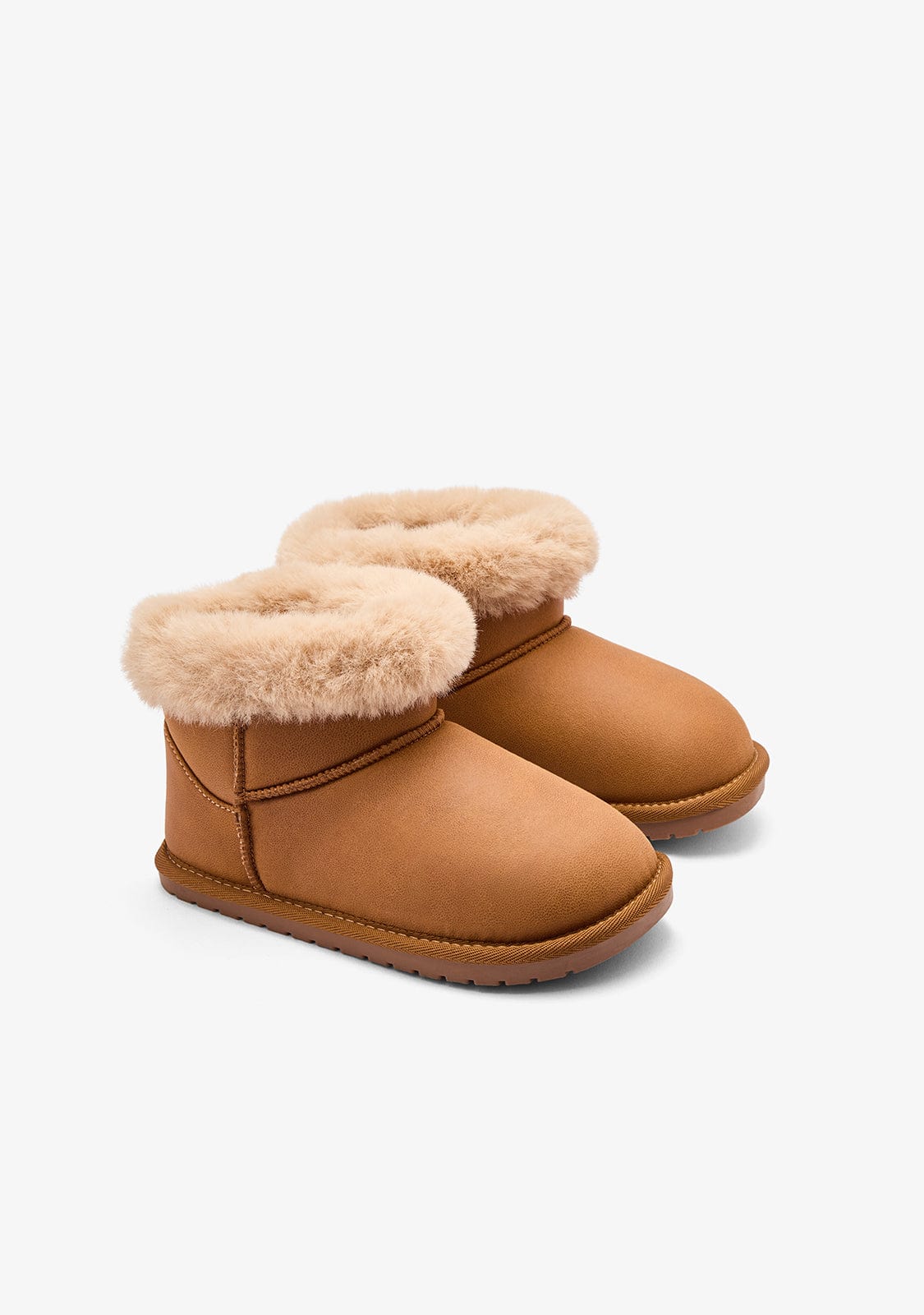 Tan Goflex Low Fur Australian Boot B&W - Image 2