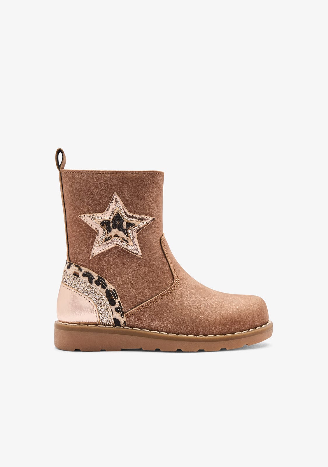 Tan / Leo Star Boots