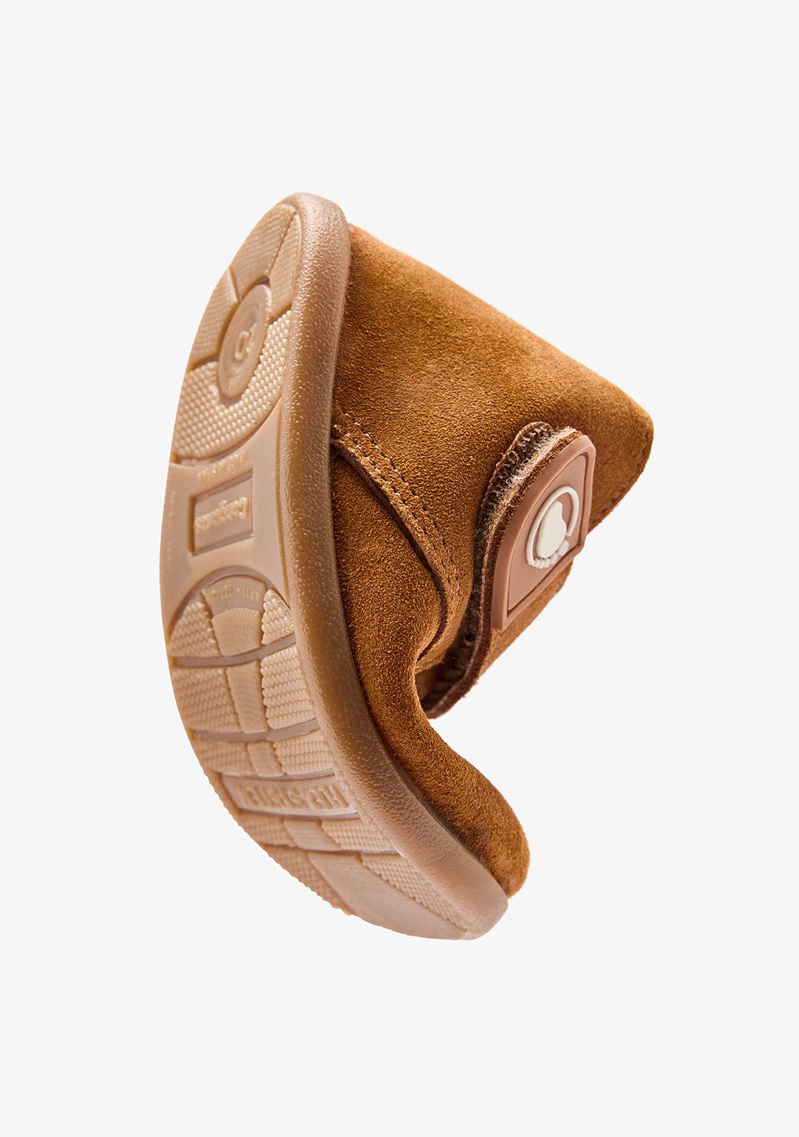 Tan Barefoot Suede Safari Boots - Image 3