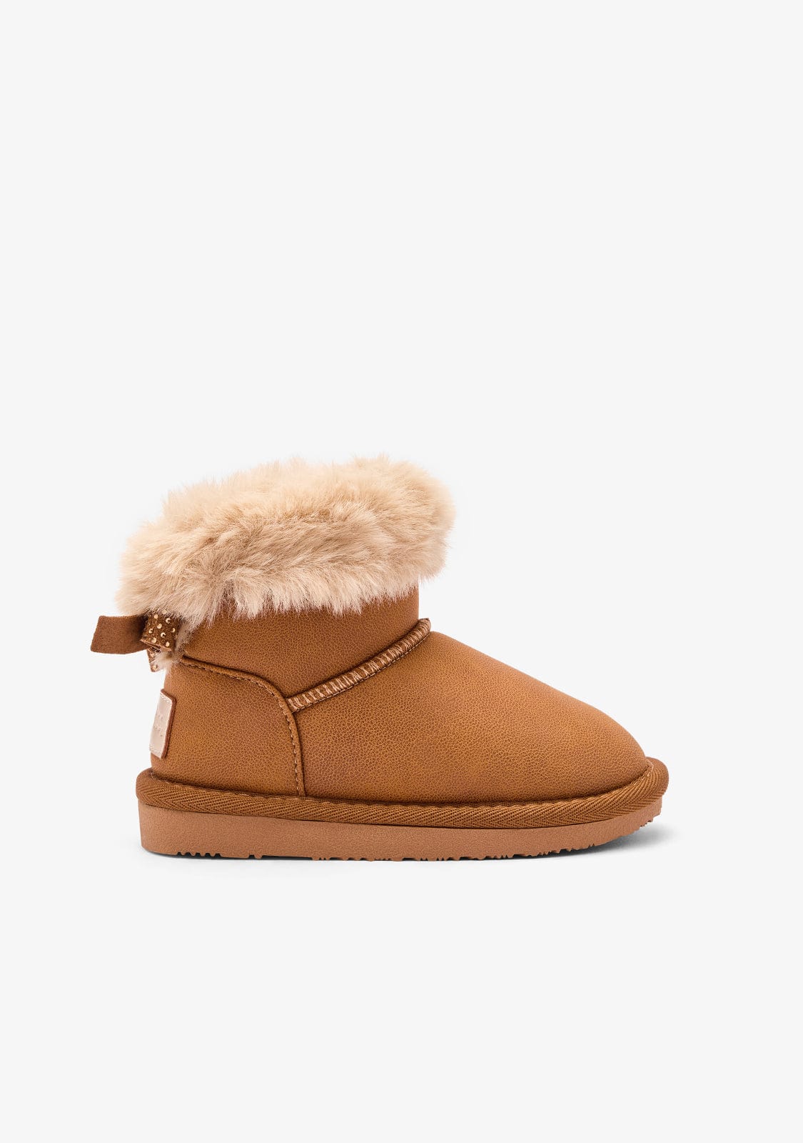 Tan Strass Bow Australian Boots