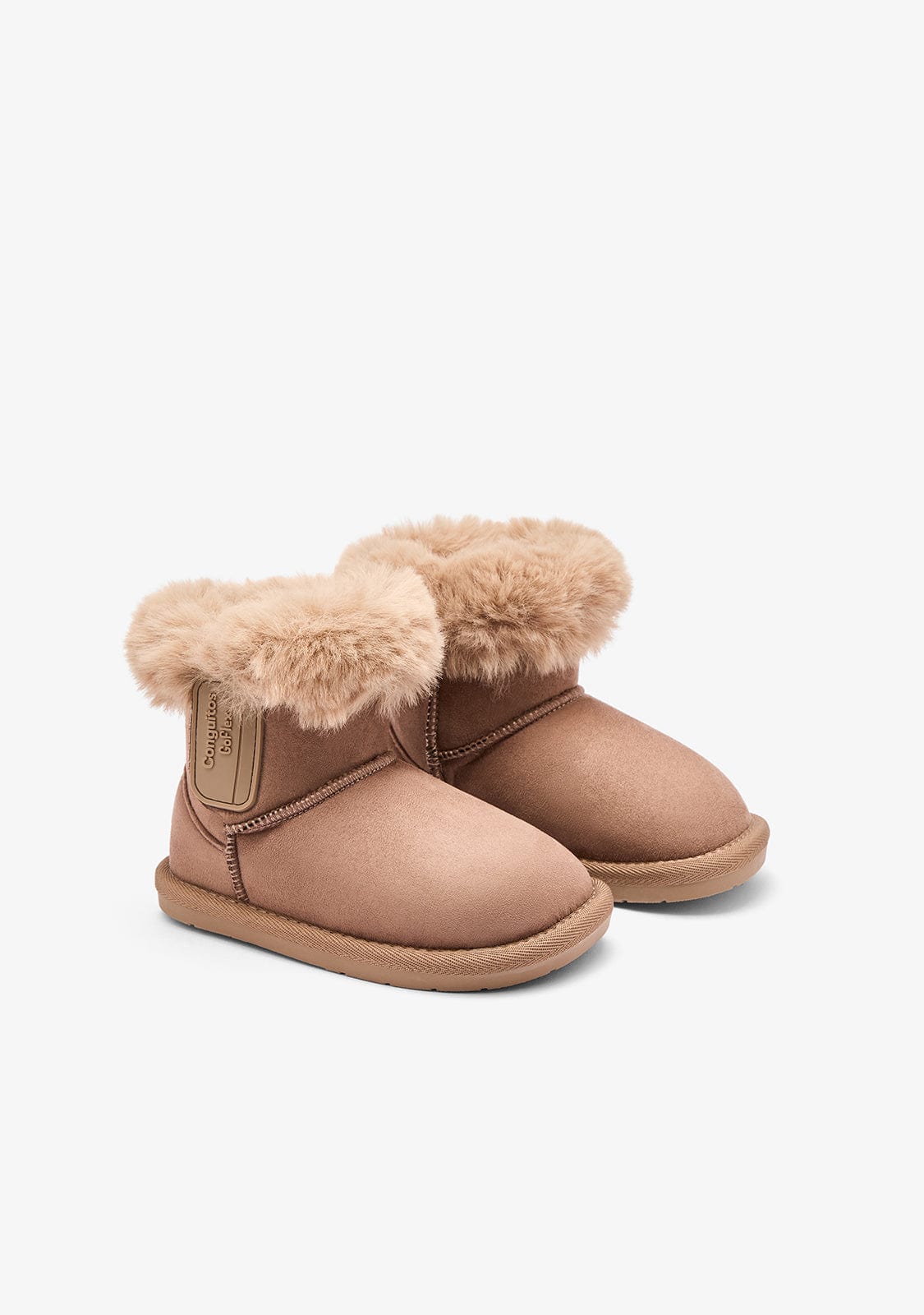 Taupe Goflex Barefoot Fur Water Repellent Australian Boots - Image 2