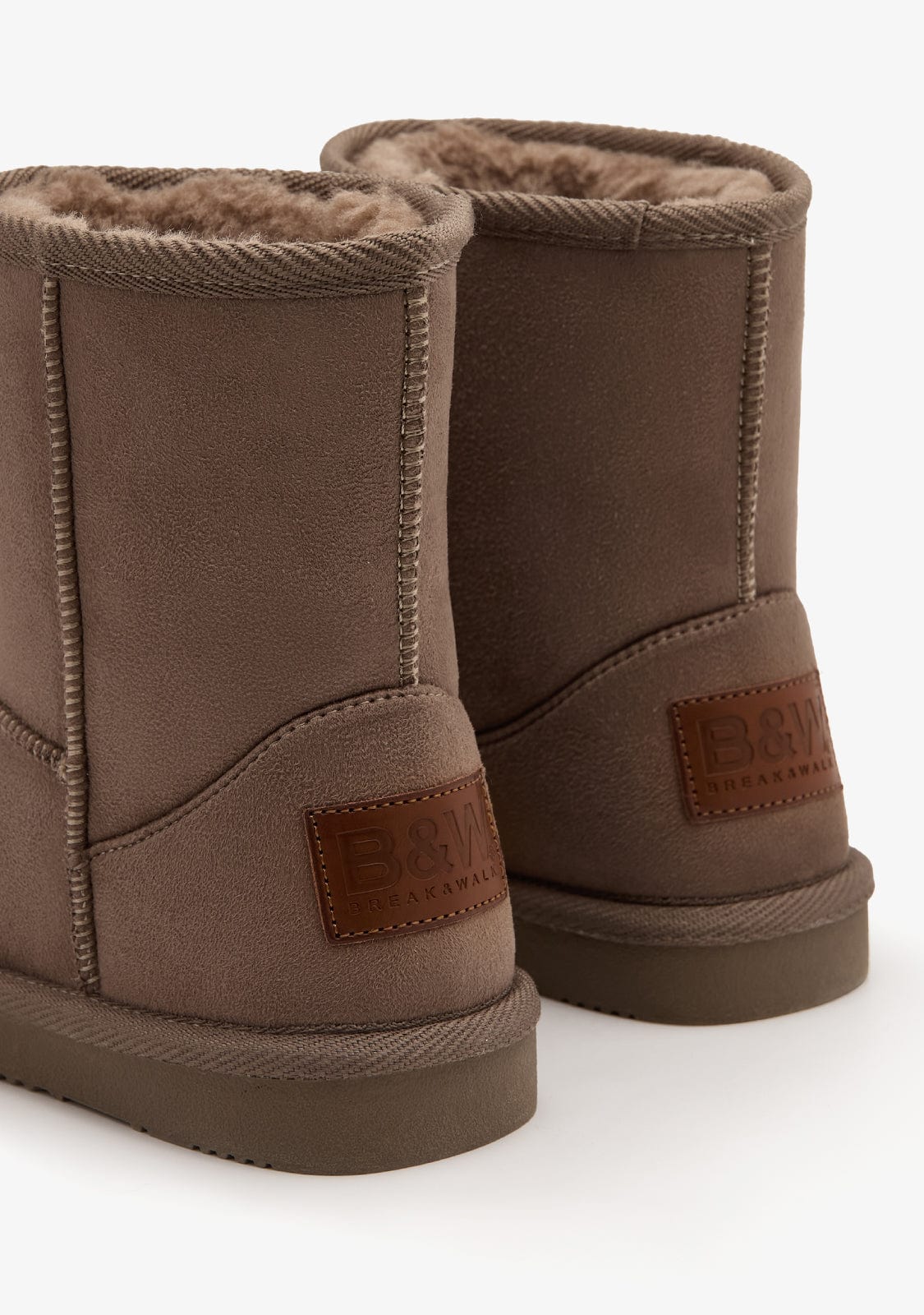Taupe Logo Australian Boots Water Repellent B&W - Image 3