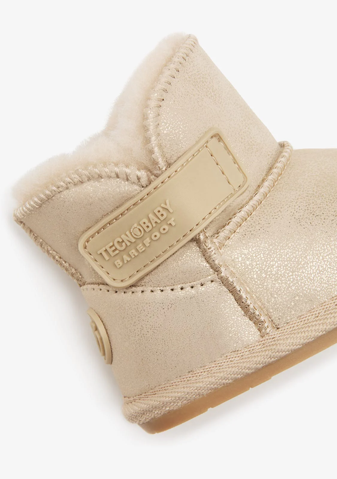 Gold Metallic Barefoot Australian Boots - Image 3