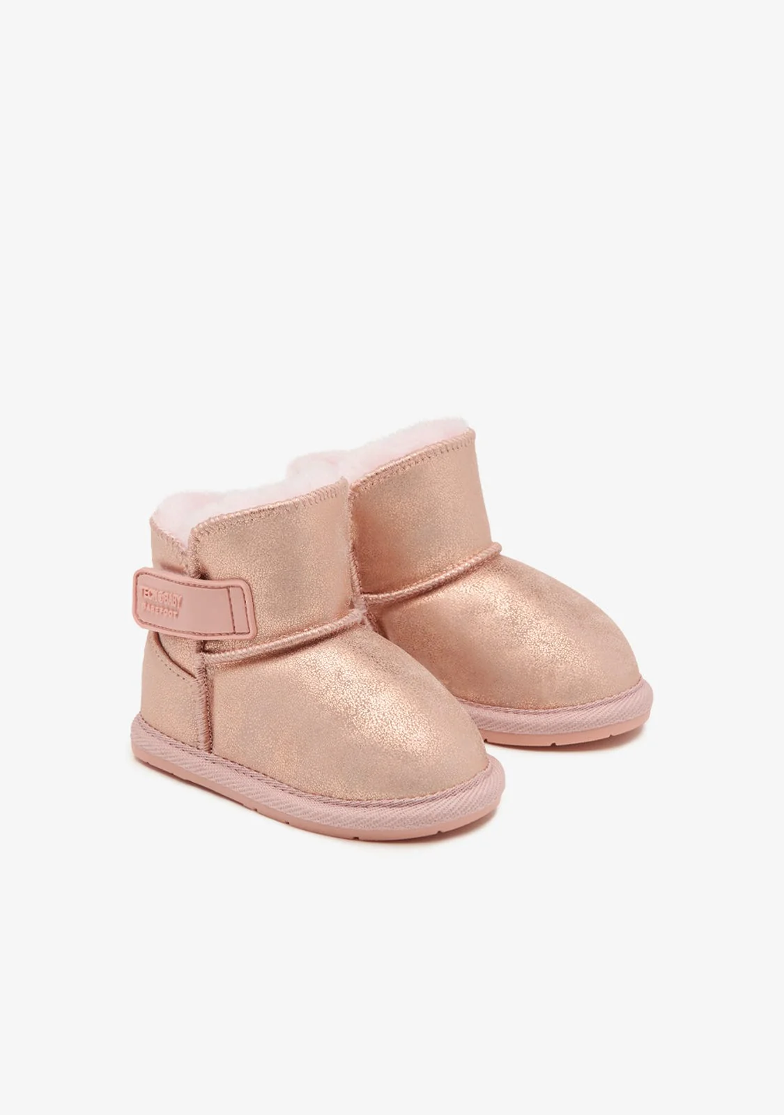 Pink Metallic Barefoot Australian Boots - Image 2