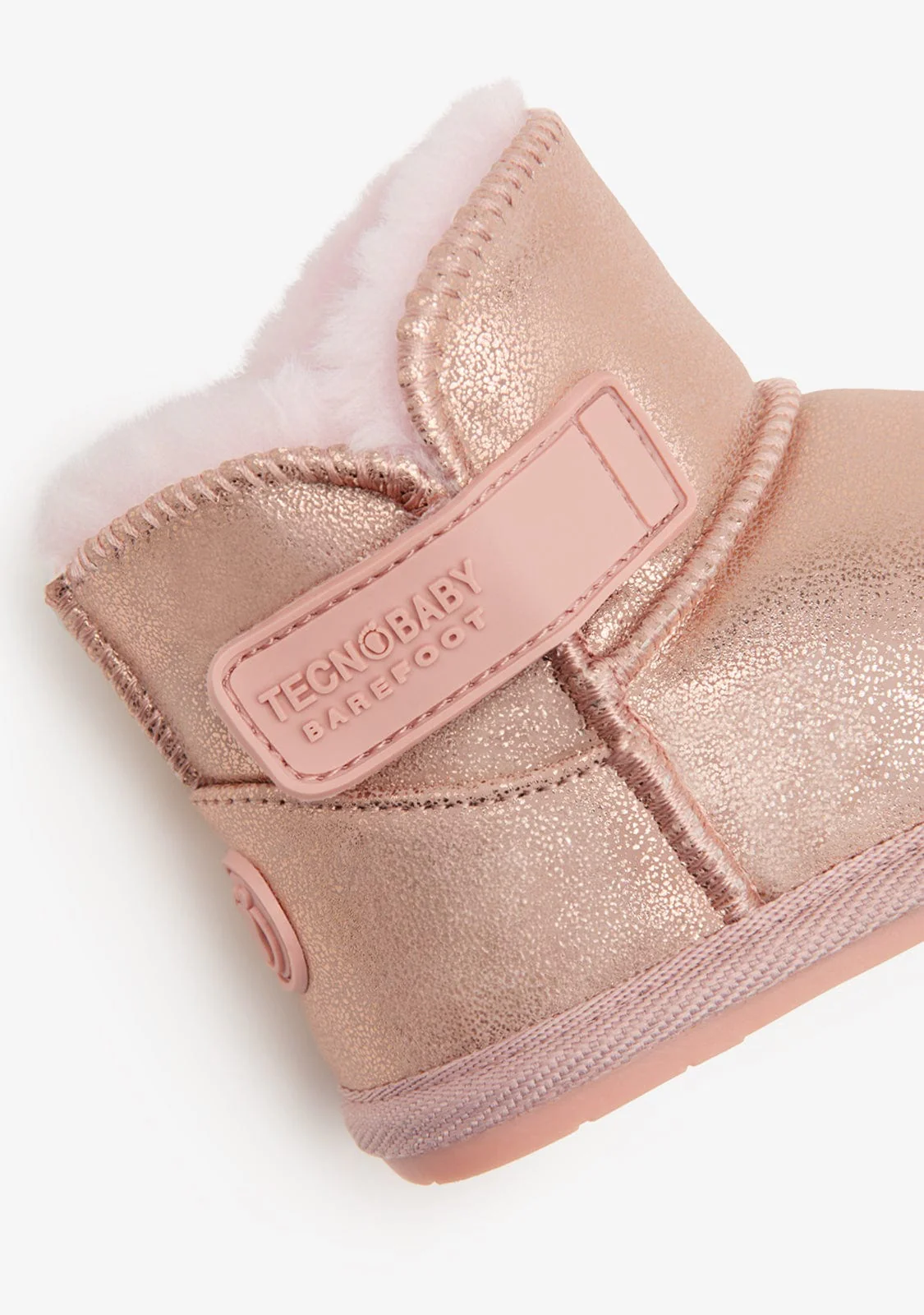 Pink Metallic Barefoot Australian Boots - Image 3