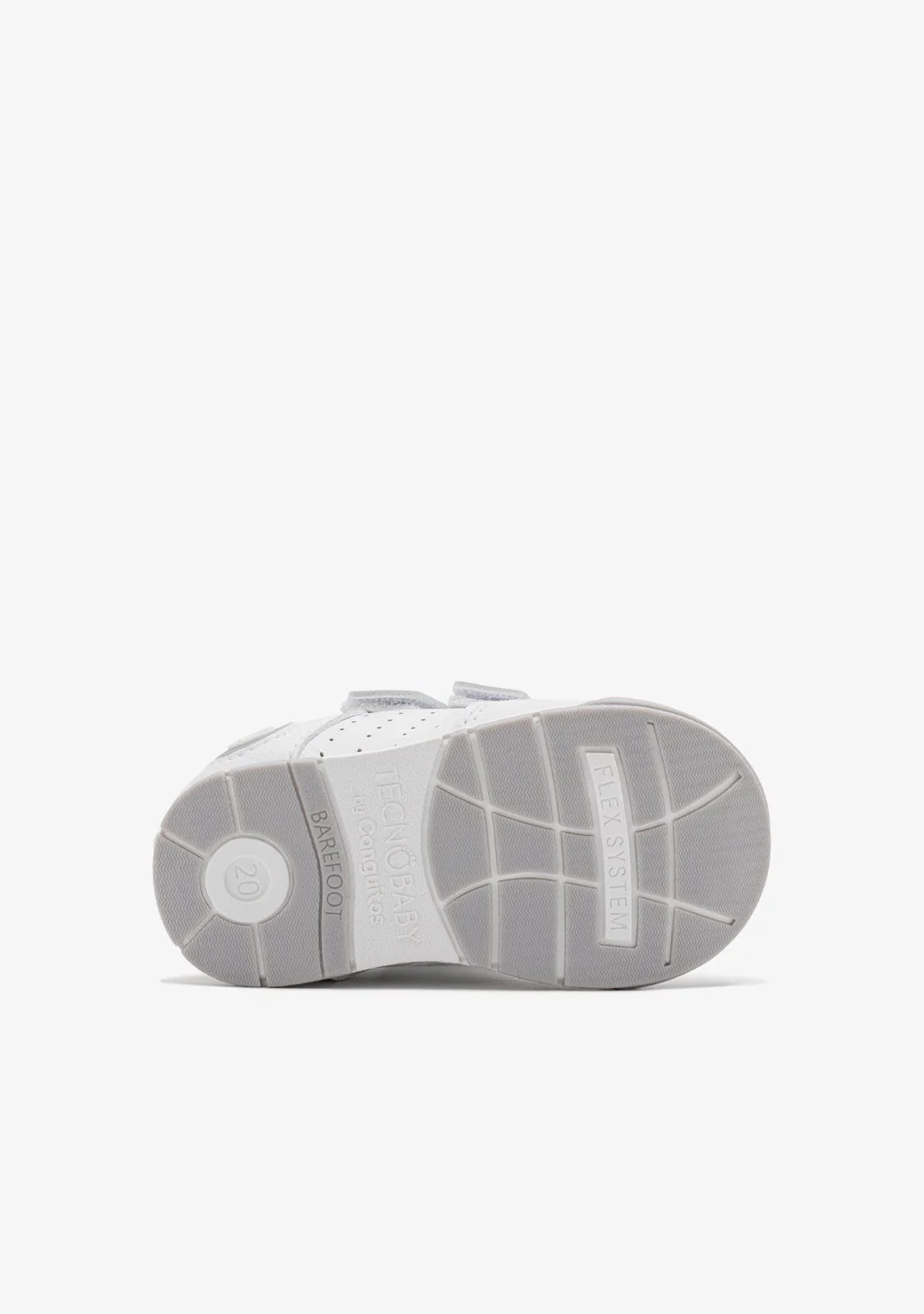 White Logo Barefoot Low Sneakers - Image 3