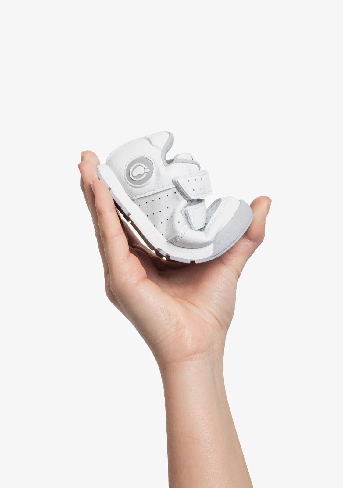 White Logo Barefoot Low Sneakers - Image 4