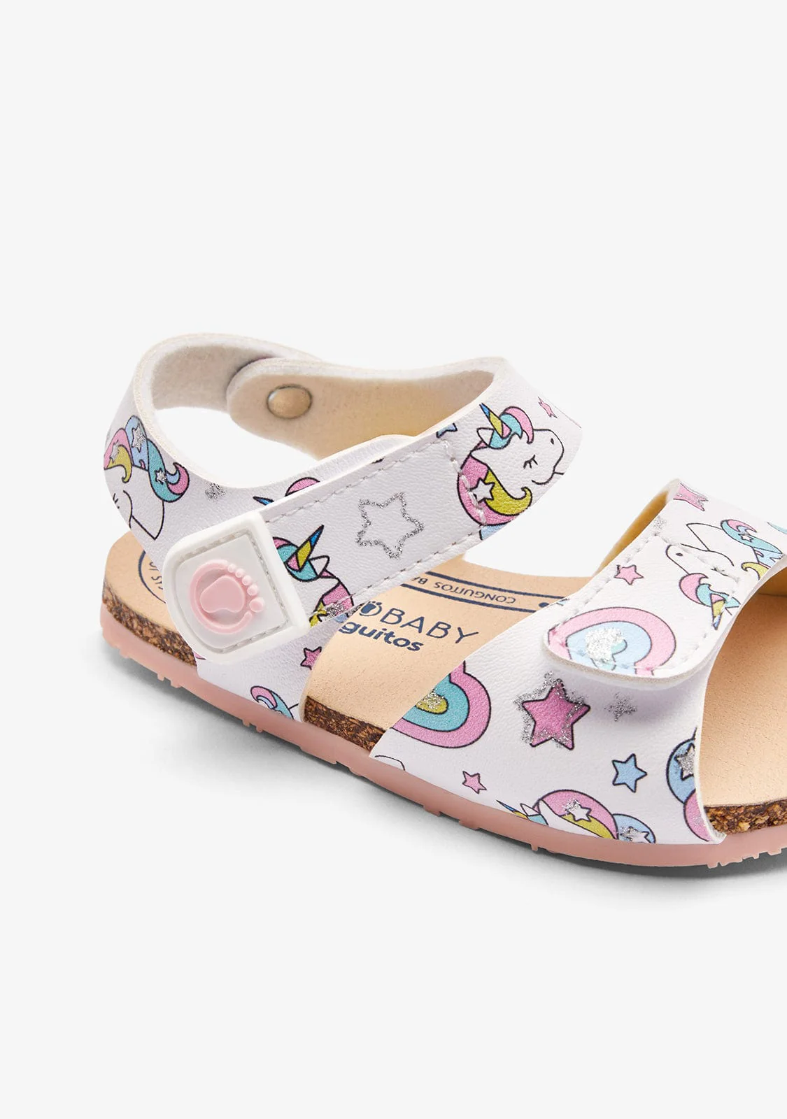 Unicorn Strips Barefoot Sandals - Image 3