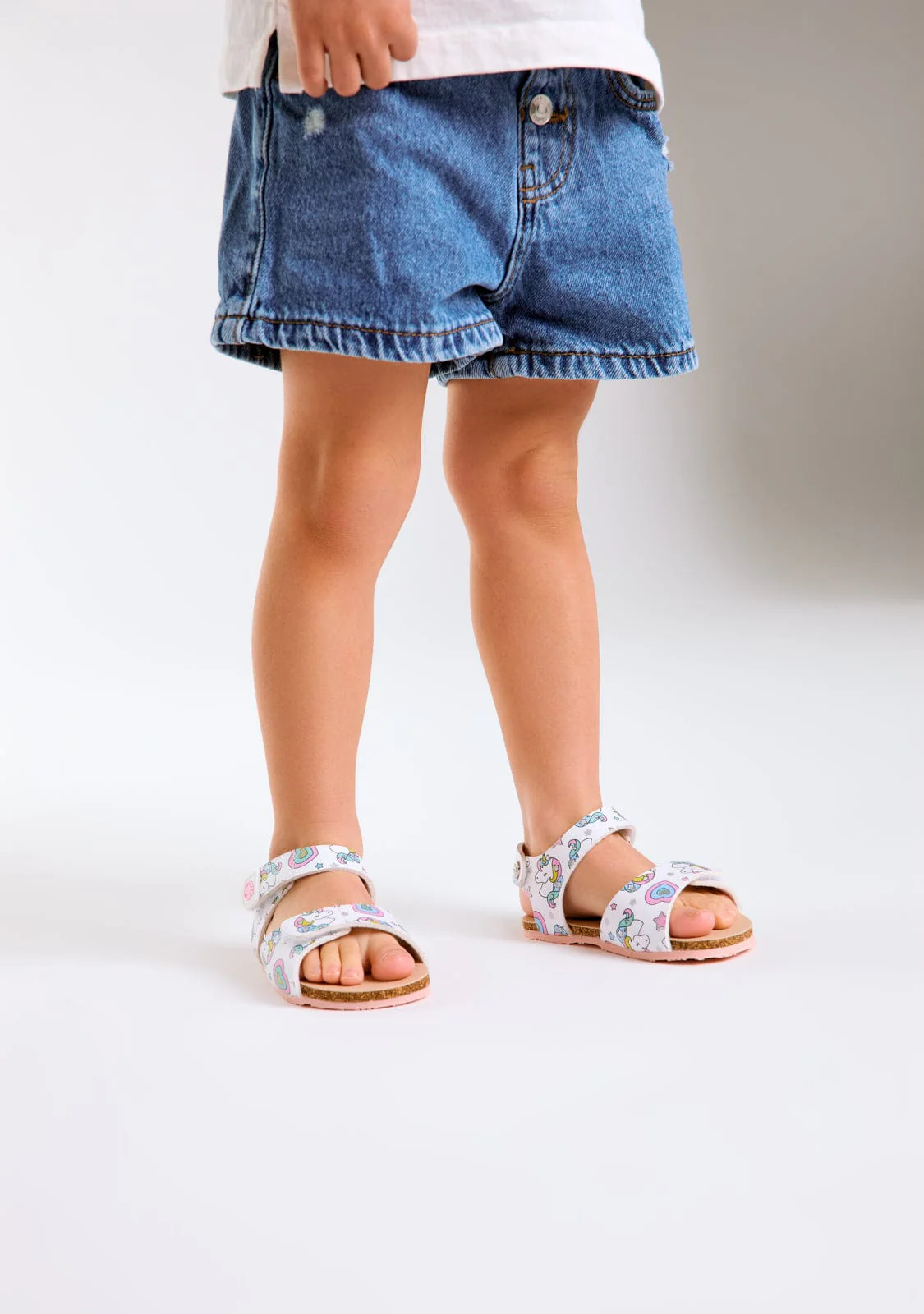 Unicorn Strips Barefoot Sandals - Image 4