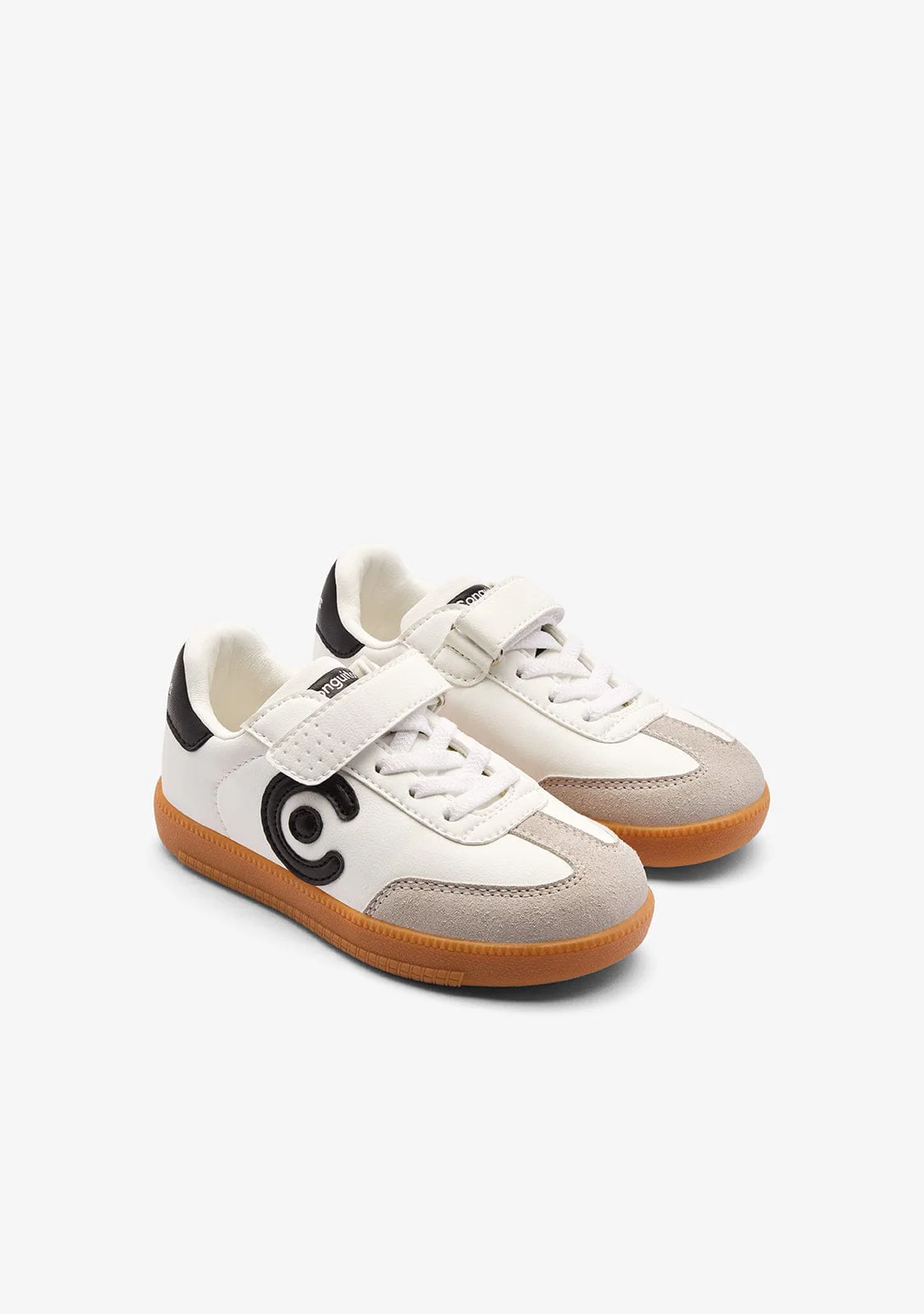 White / Black Laces Sneakers - Image 2