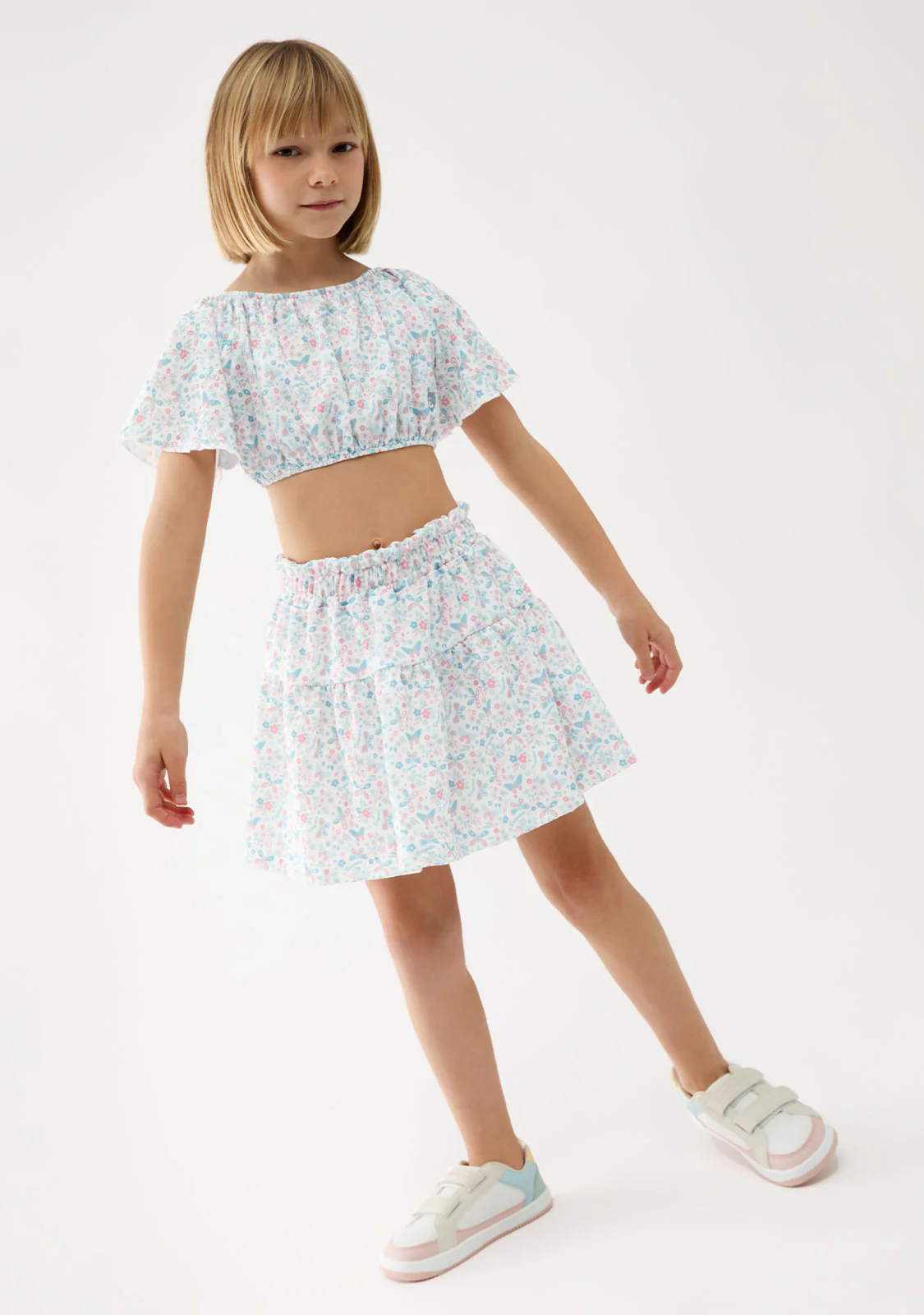 White Butterflies Skirt - Image 3