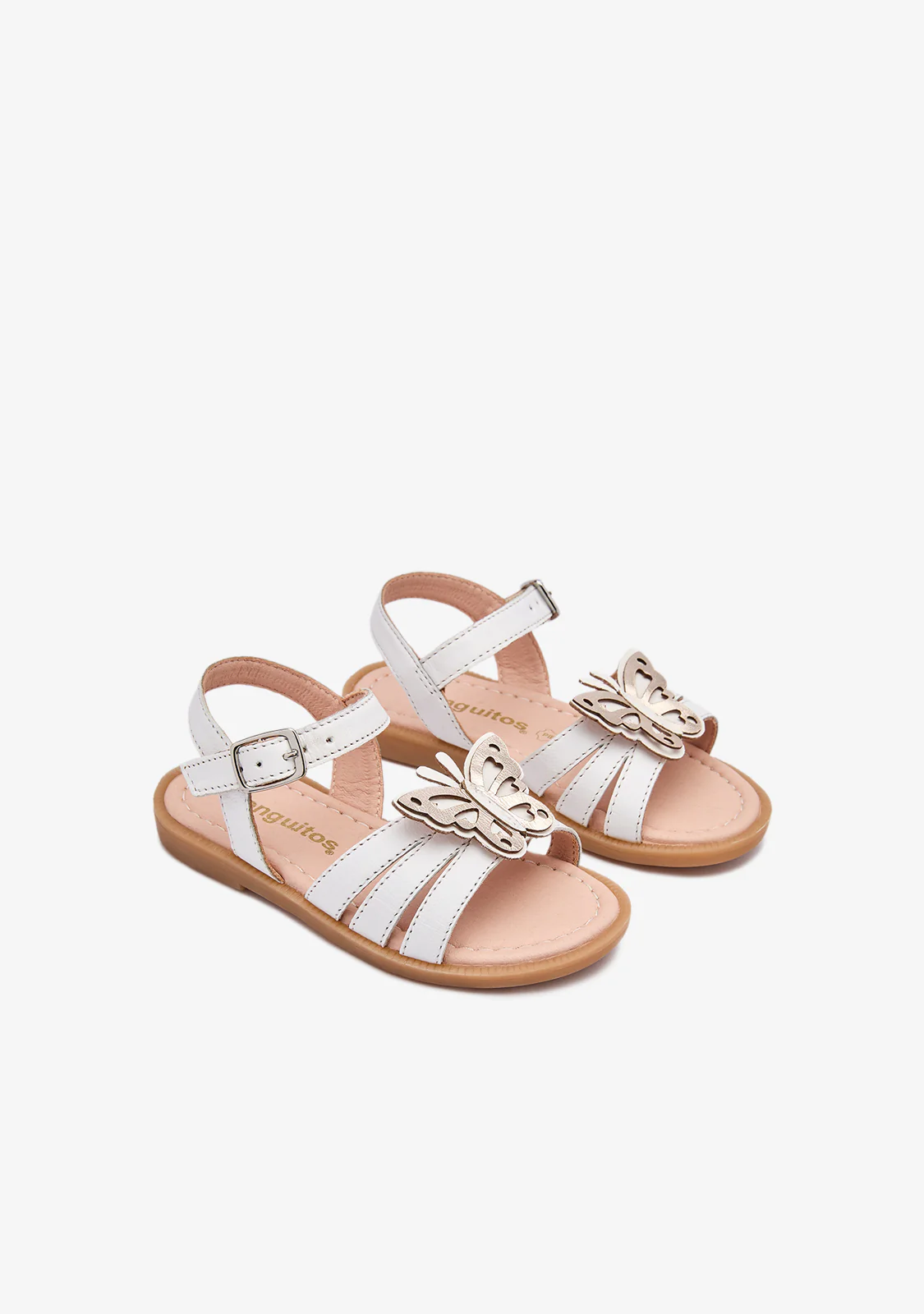 White Butterfly Sandals - Image 2