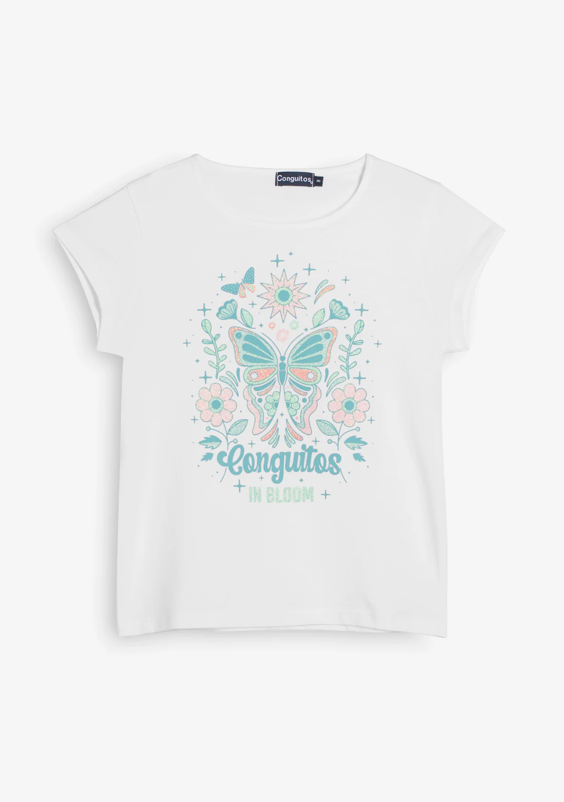 White Butterfly T-Shirt - Image 2
