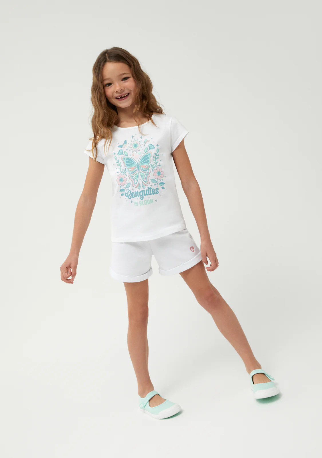 White Butterfly T-Shirt - Image 3