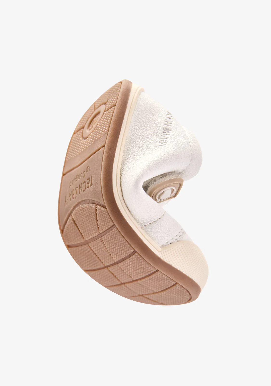 White Casual Barefoot Sneakers Tecnobaby - Image 3