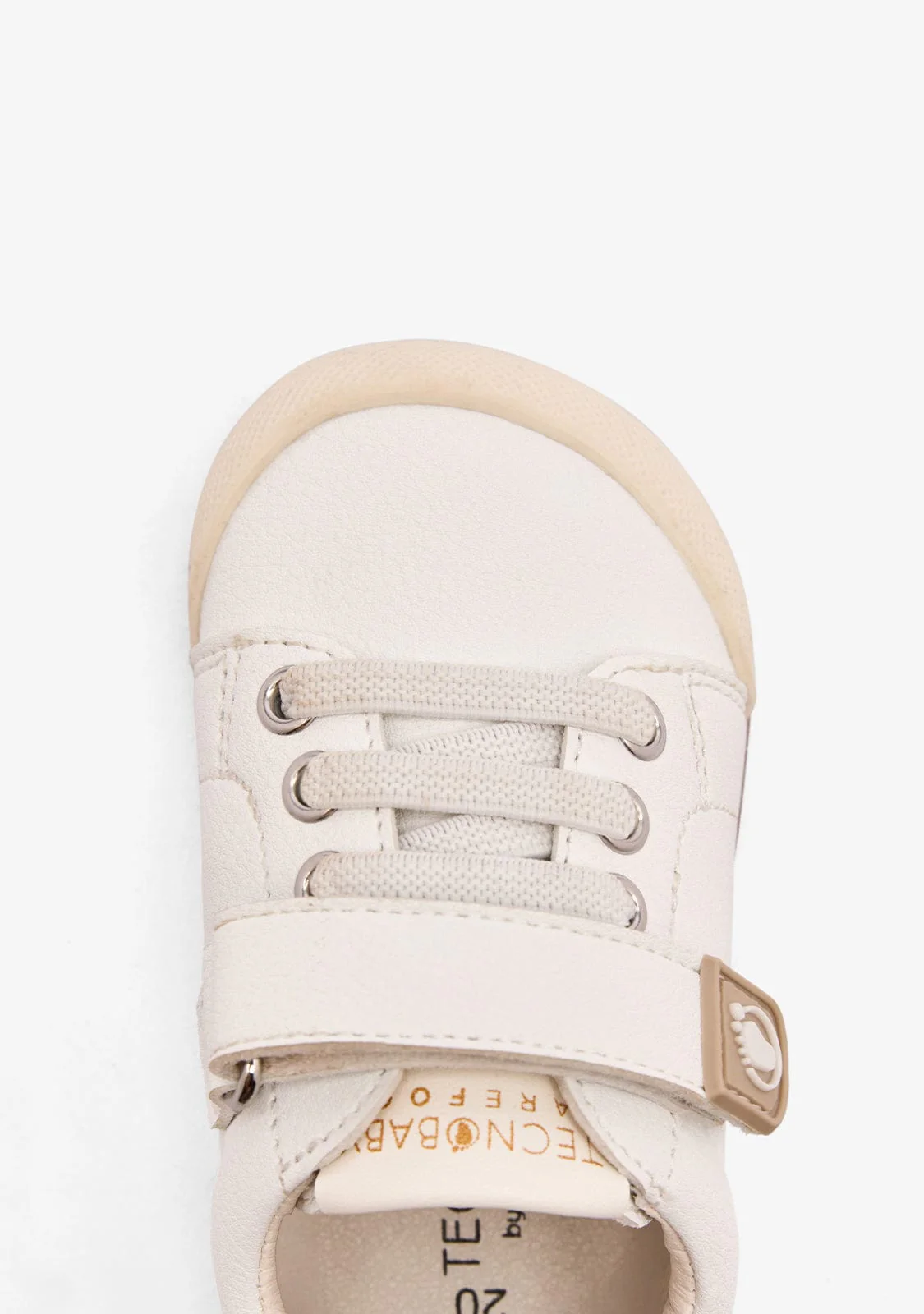 White Casual Barefoot Sneakers Tecnobaby - Image 4
