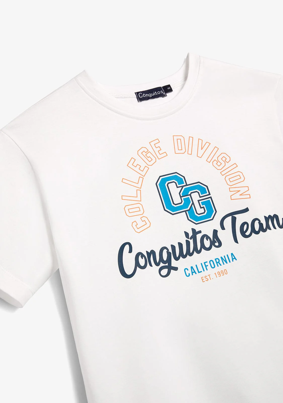 White College T-Shirt - Image 3