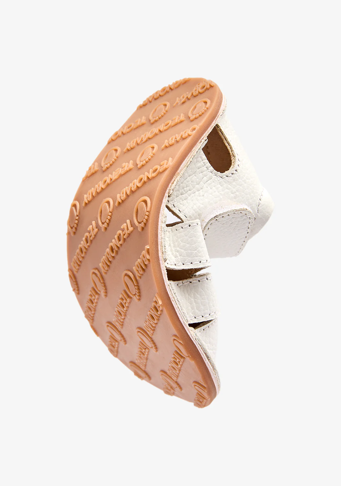 Barefoot Closed White Sandals for Baby - Image 3