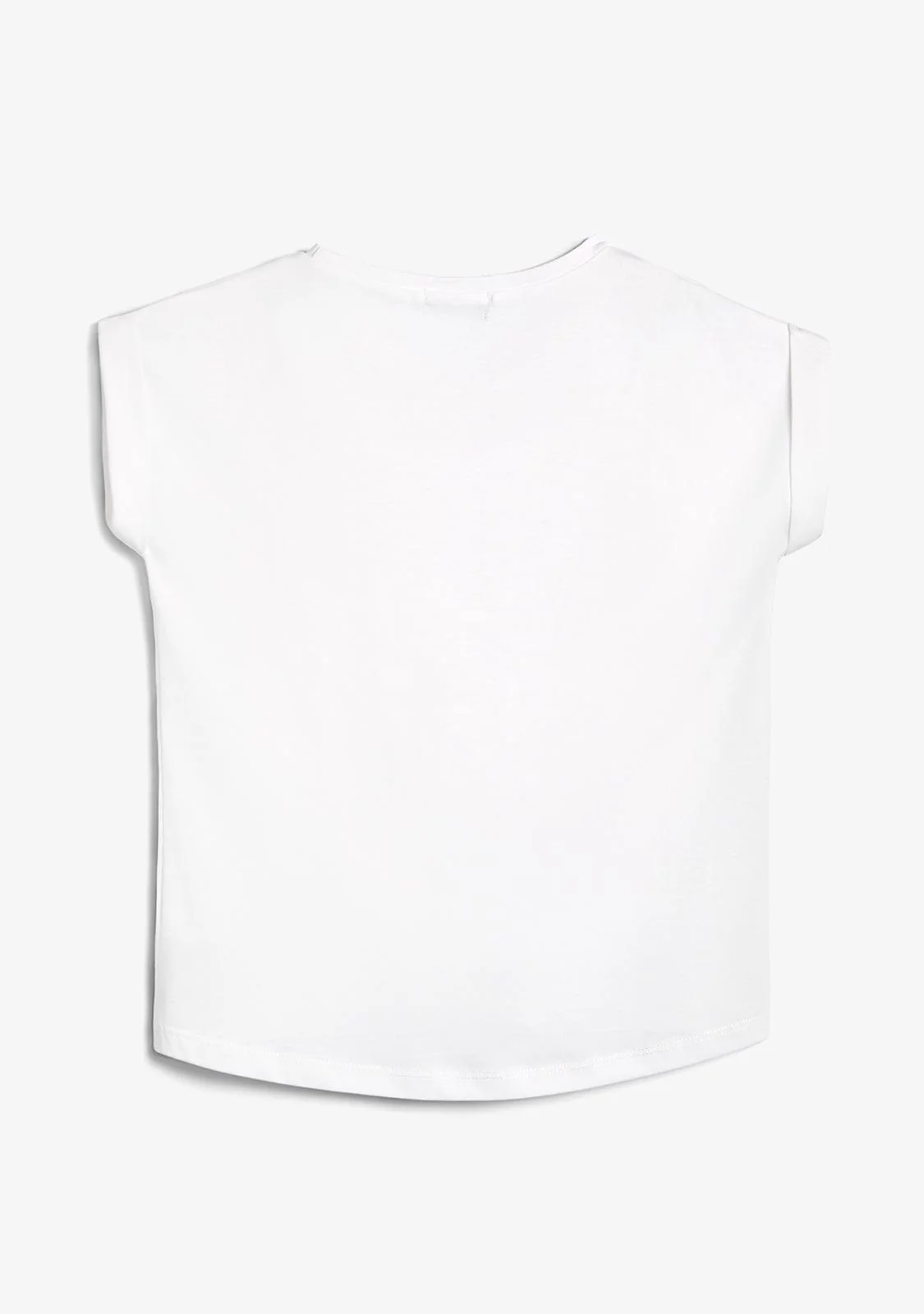 White Flower Bear T-Shirt - Image 3