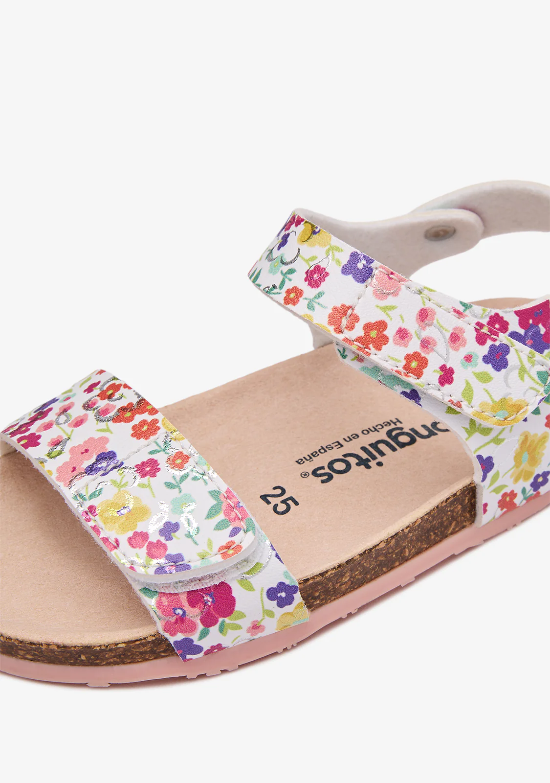 White Flowers Bio Sandals - Image 4
