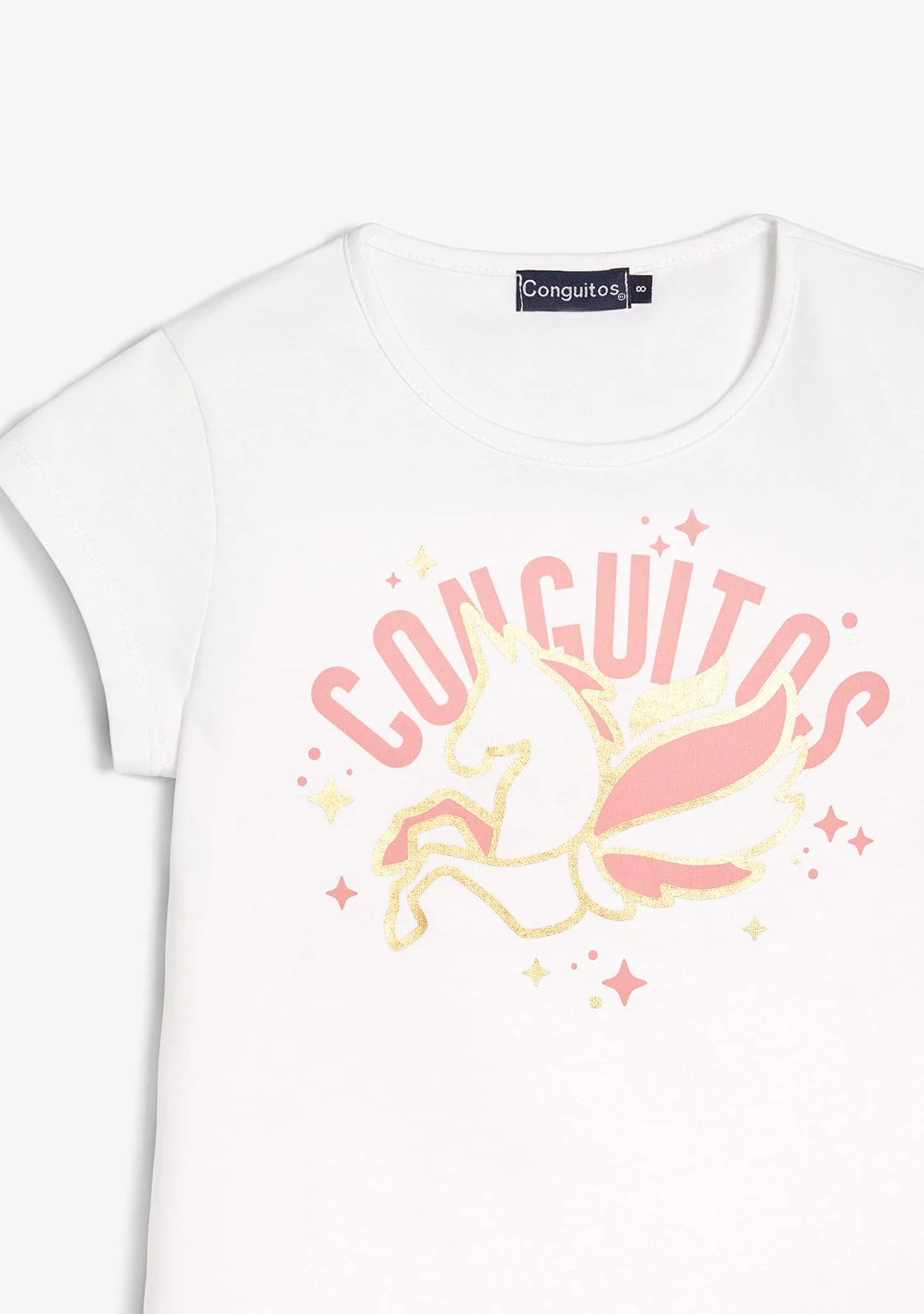 White Gold Unicorn T-Shirt - Image 2