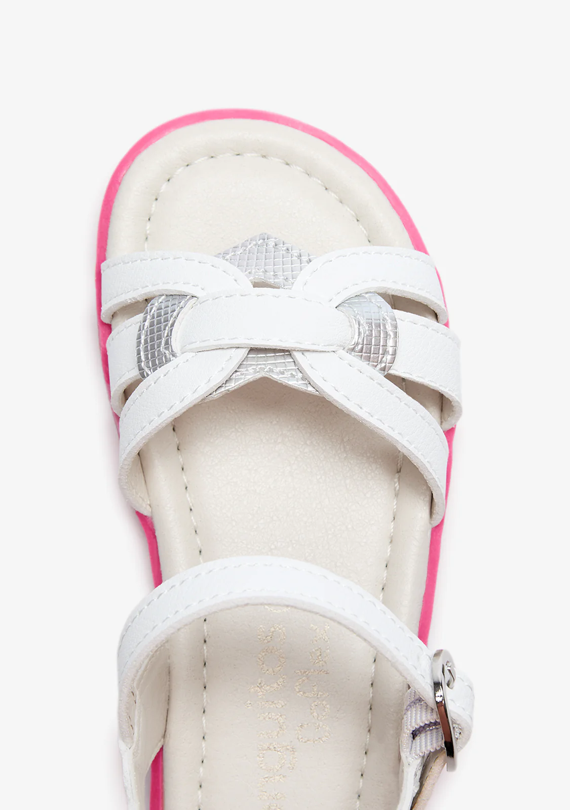 White Knot Barefoot Goflex Sandals - Image 4