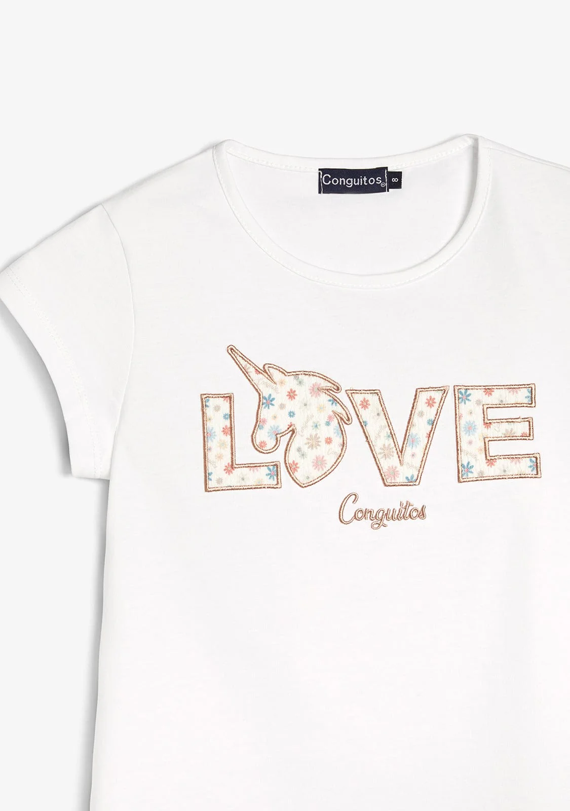 White Love T-Shirt - Image 2