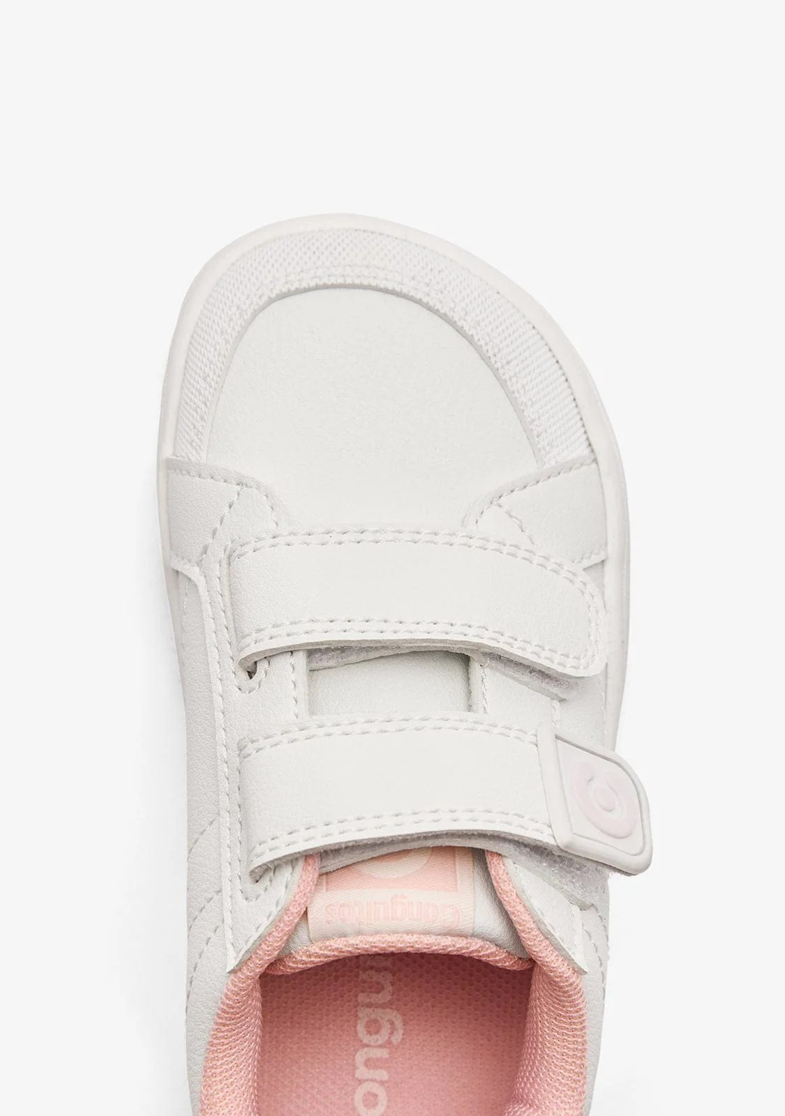 White Pink Goflex Barefoot Sport School Shoes - Image 4