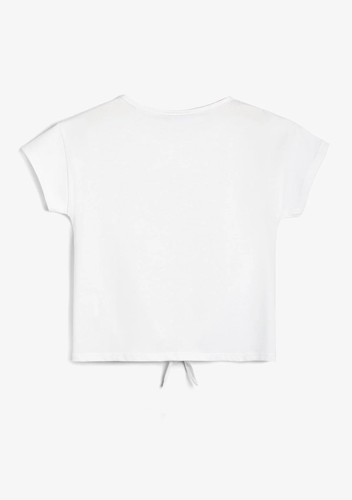 White Sequins T-Shirt - Image 3