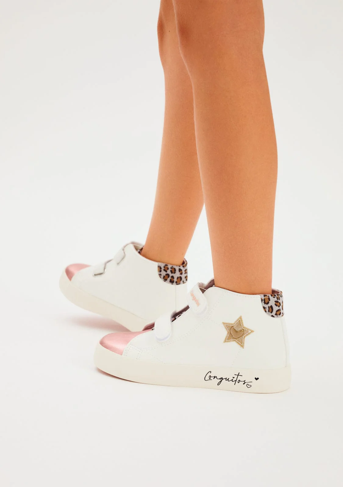 White Star High Strap Sneakers - Image 5