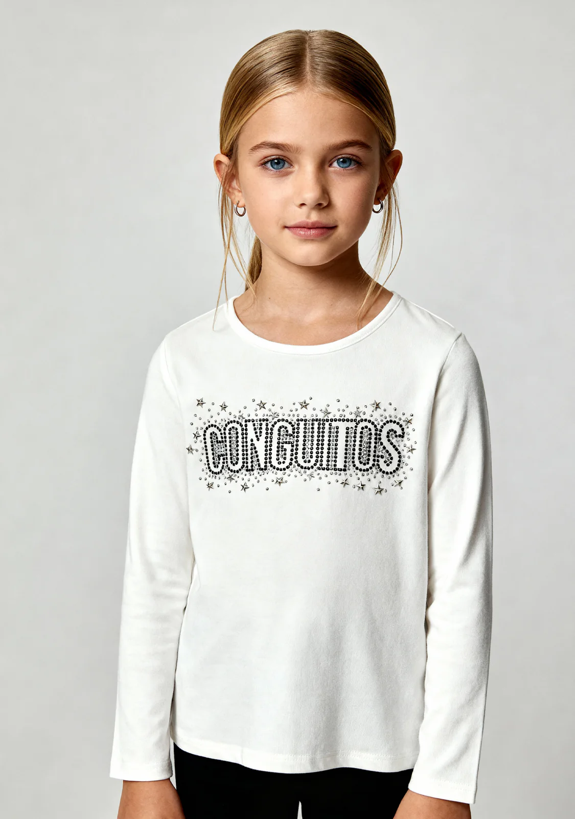 White Strass Conguitos T-Shirt