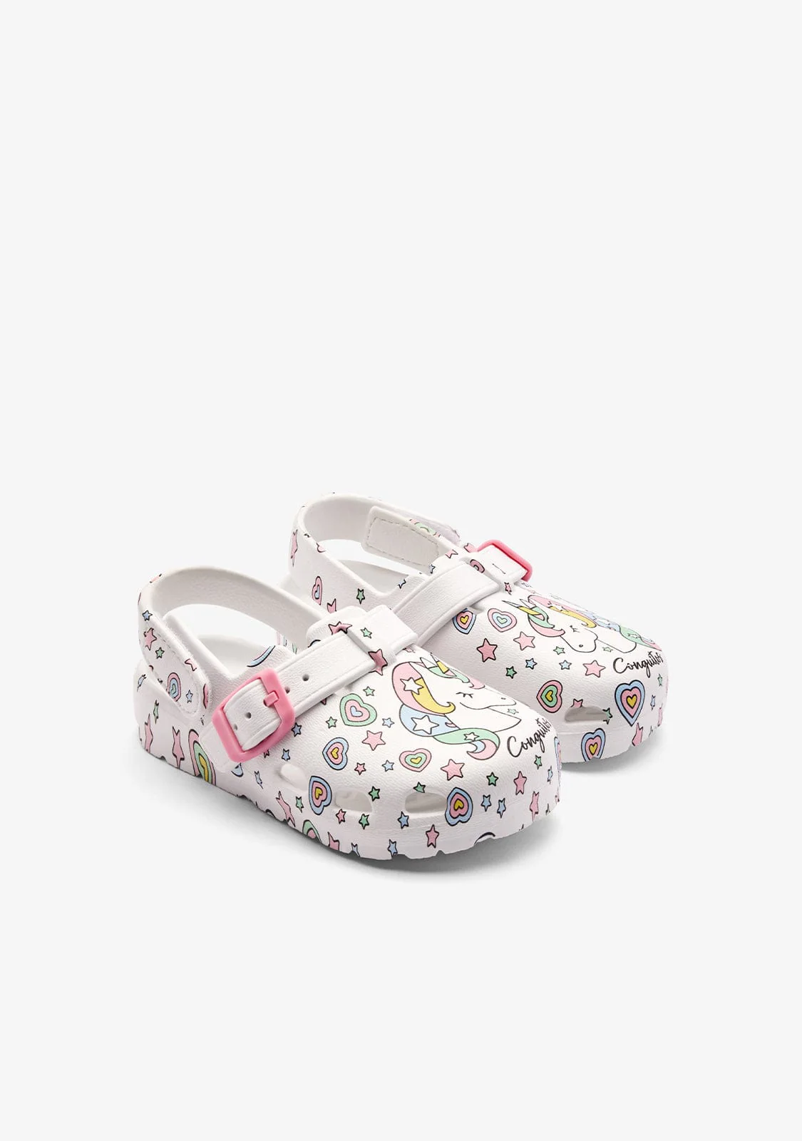 White Unicorn Clog - Image 2