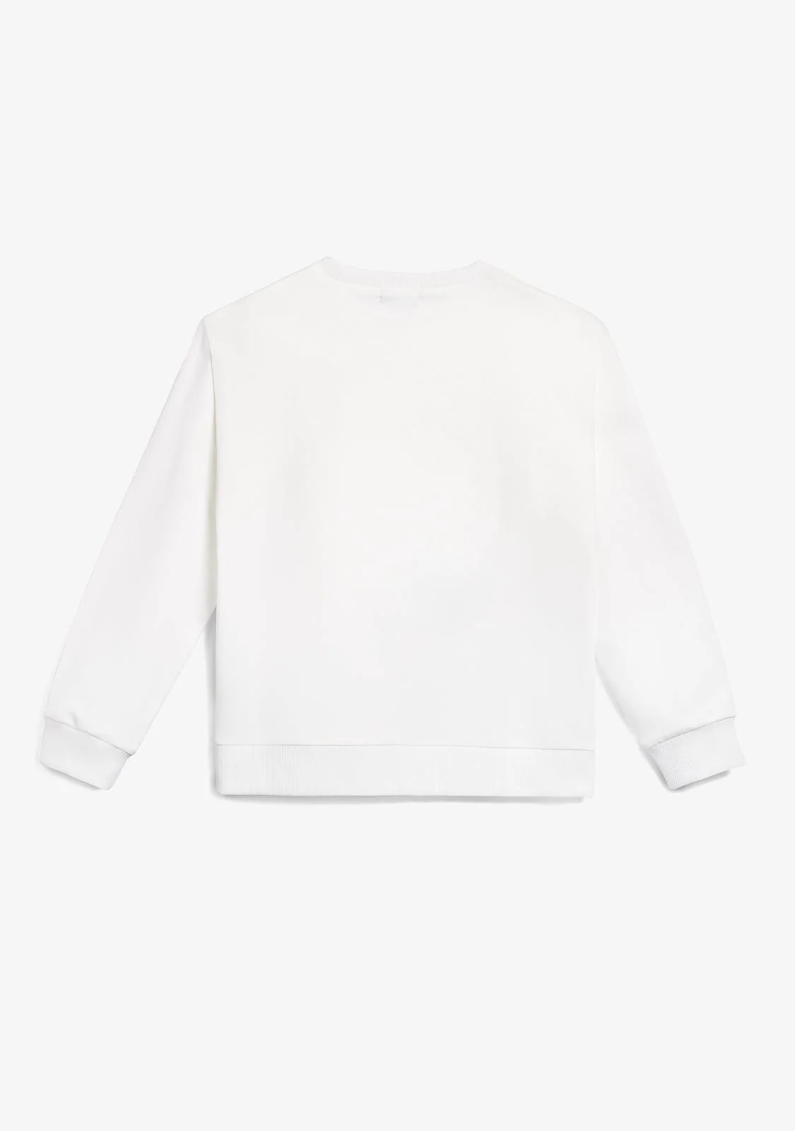 White Unicorn Sweatshirt - Image 3