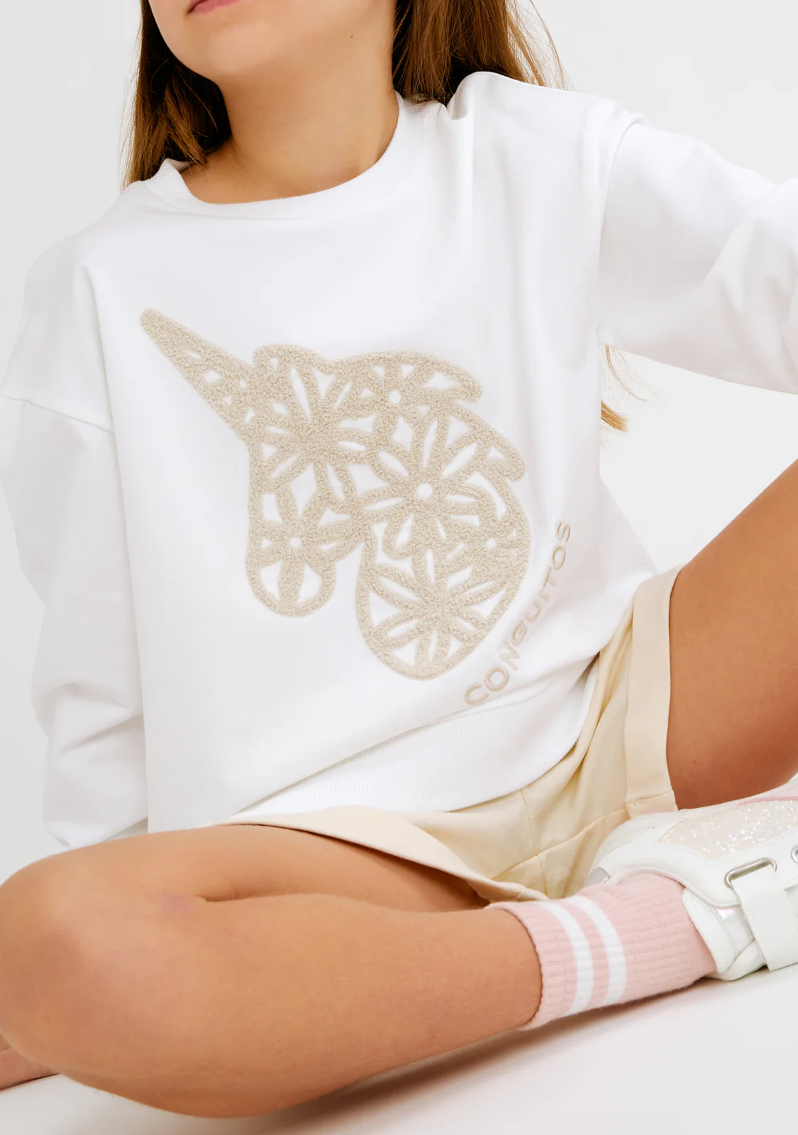 White Unicorn Sweatshirt - Image 4