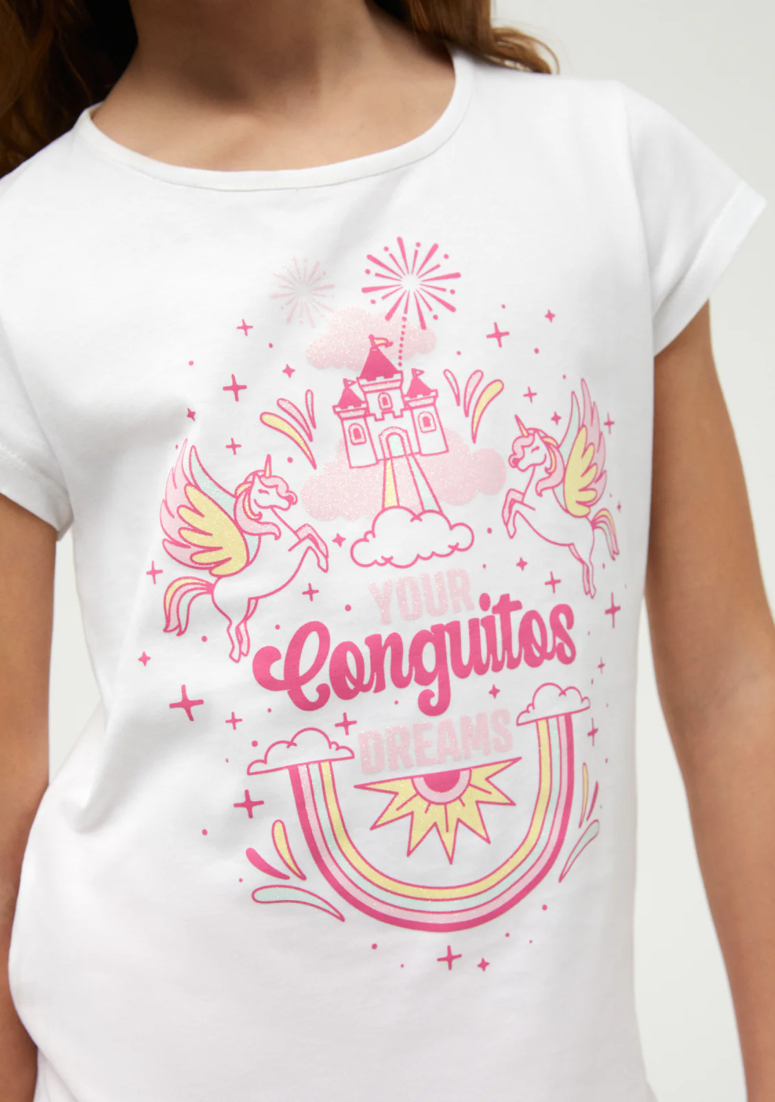 White Unicorns T-Shirt