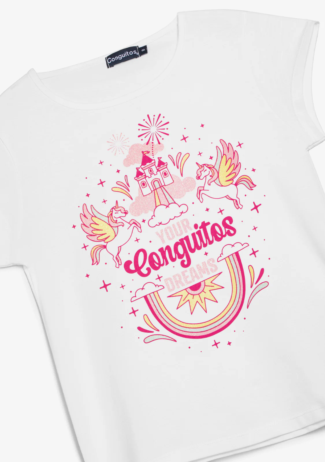 White Unicorns T-Shirt - Image 4
