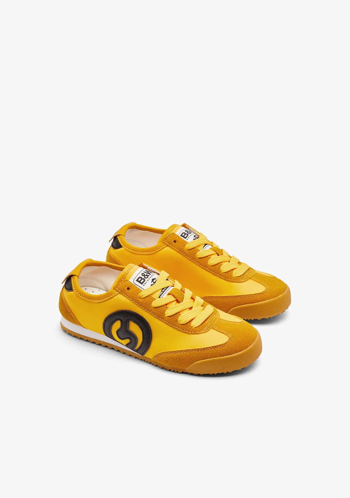 Yellow Logo Laces Sneakers - Image 2