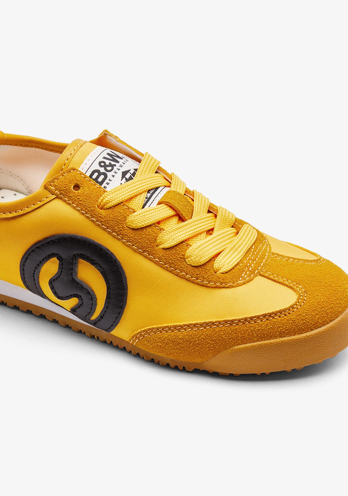 Yellow Logo Laces Sneakers - Image 3