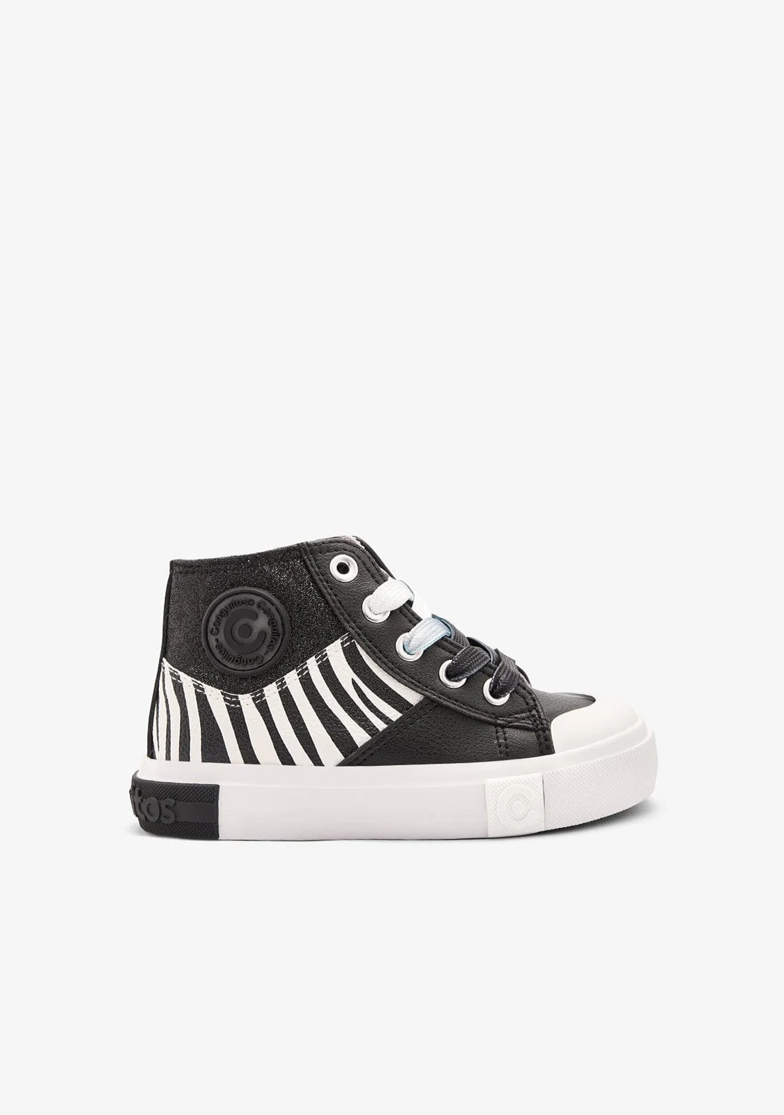 Zebra High Sneakers
