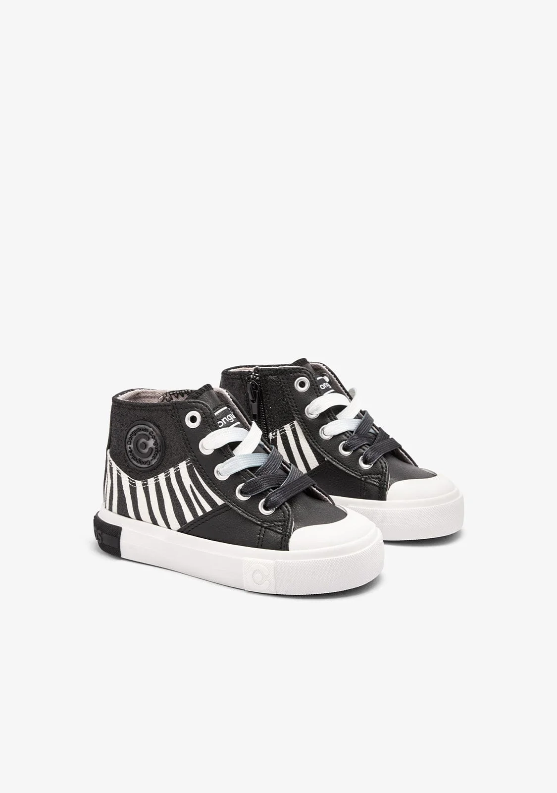 Zebra High Sneakers - Image 2