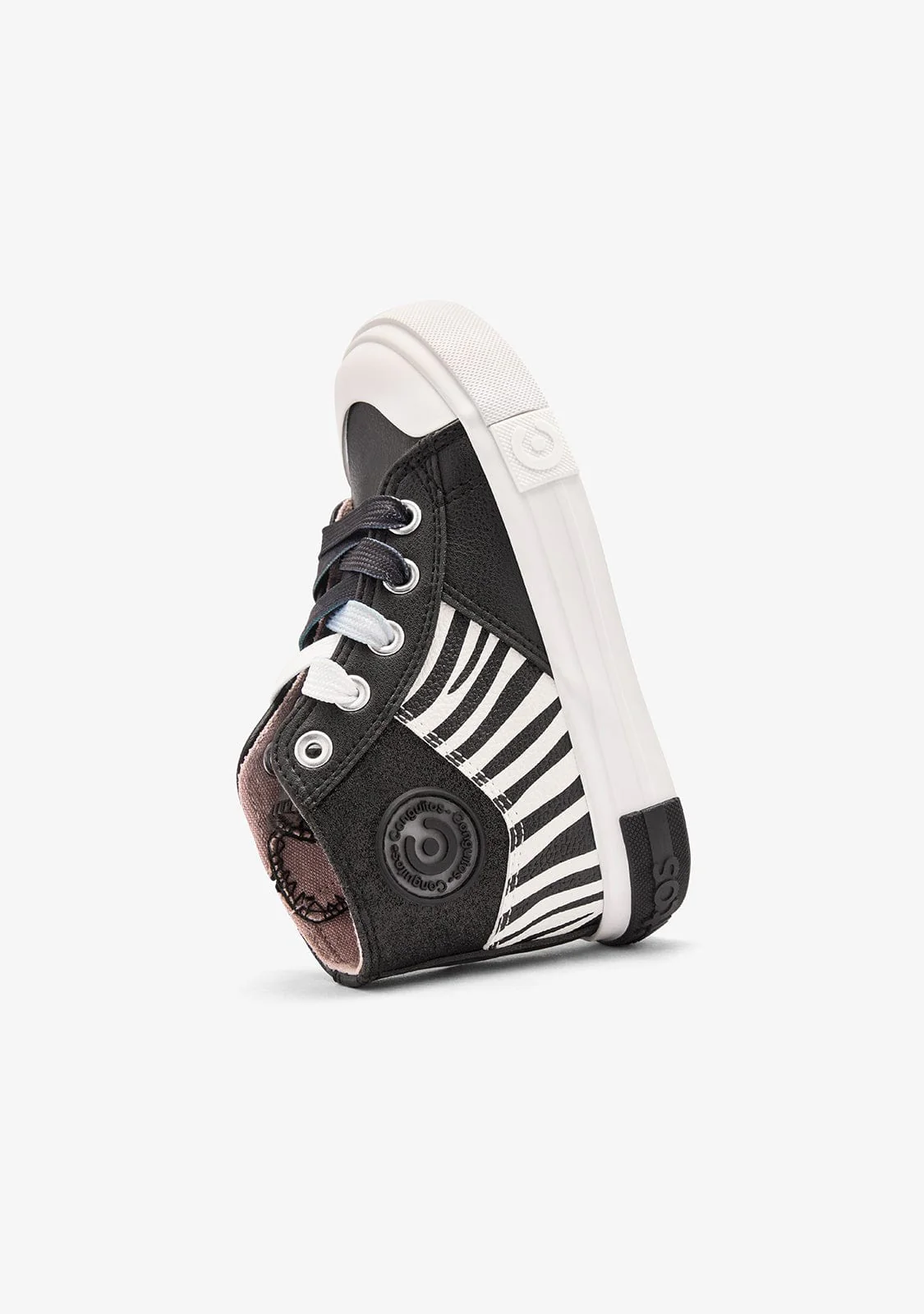 Zebra High Sneakers - Image 3