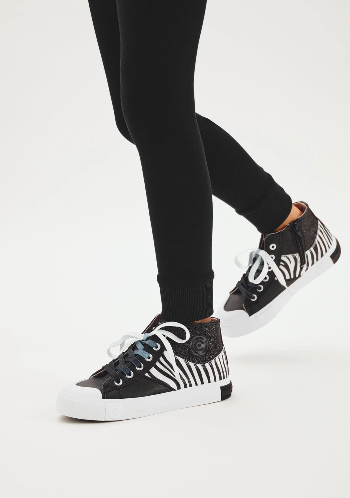 Zebra High Sneakers - Image 5